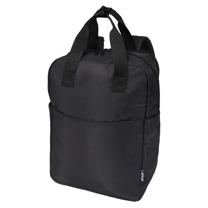 Solid Black - Front - Floso Trip Aware 9L Laptop Backpack