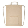 Natural - Lifestyle - Floso Bear Sherpa 9L Drawstring Bag