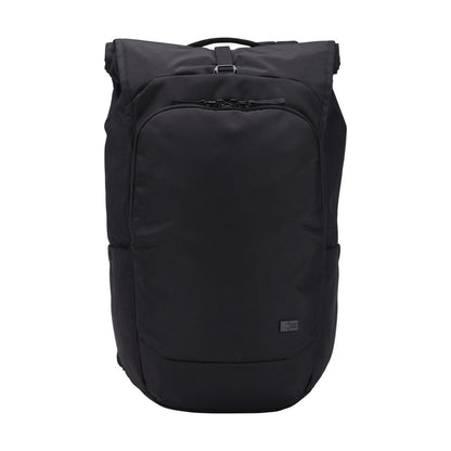 Solid Black - Front - Case Logic Roll Up Laptop Backpack