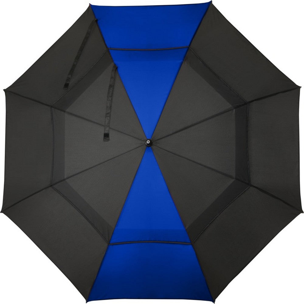 Royal Blue - Back - Floso Jeff Windproof Golf Umbrella