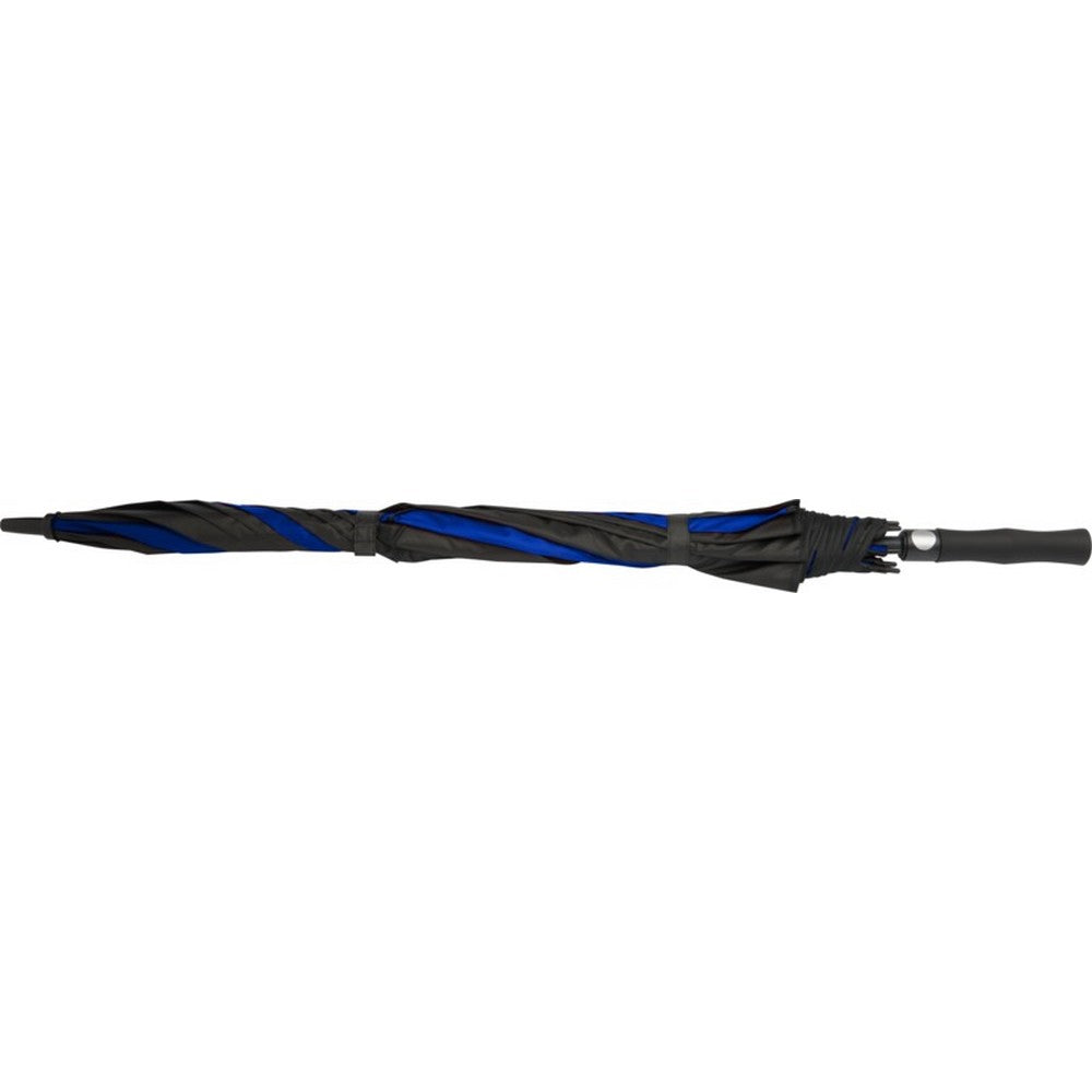 Royal Blue - Side - Floso Jeff Windproof Golf Umbrella
