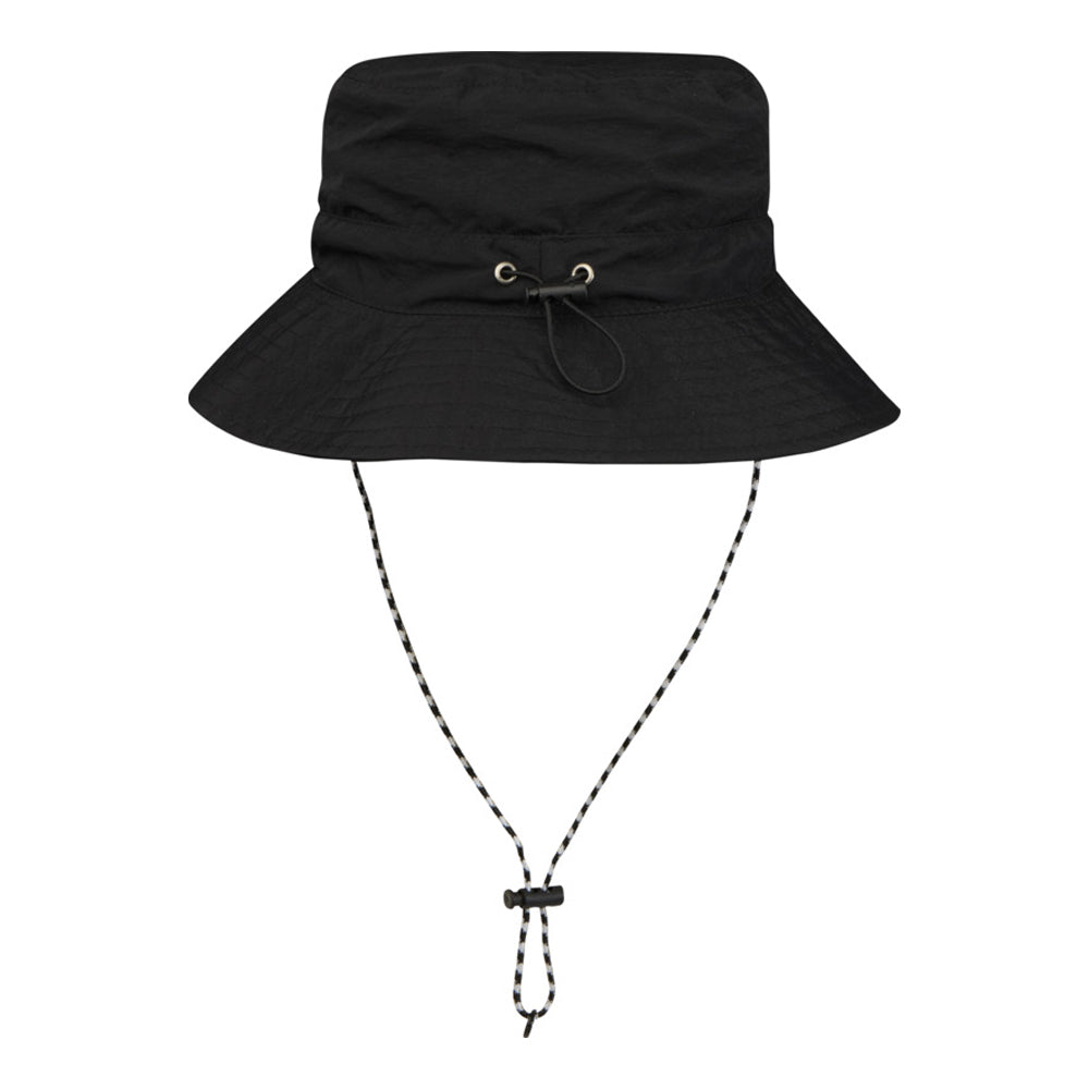 Solid Black - Back - Floso Hatch Foldable Sun Hat