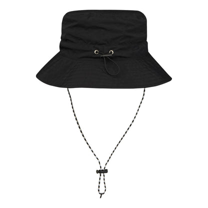 Solid Black - Back - Floso Hatch Foldable Sun Hat