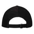 Solid Black - Back - Elevate NXT 6 Panel Corduroy Baseball Cap