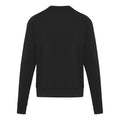 Solid Black - Back - Elevate Life Unisex Adult Interlock Crew Neck Sports Sweatshirt