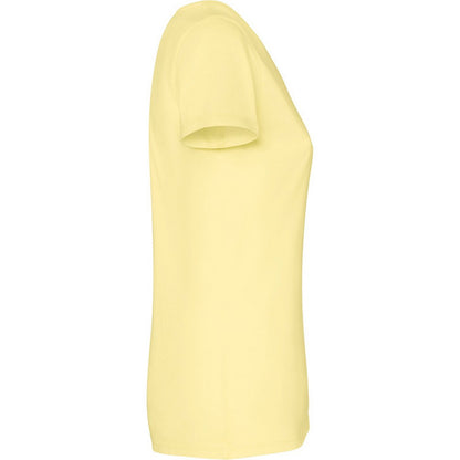 Yellow - Side - Roly Womens-Ladies Fiyi Short-Sleeved T-Shirt