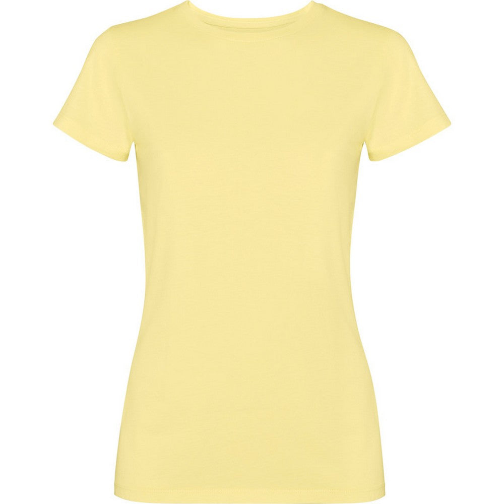 Yellow - Front - Roly Womens-Ladies Fiyi Short-Sleeved T-Shirt