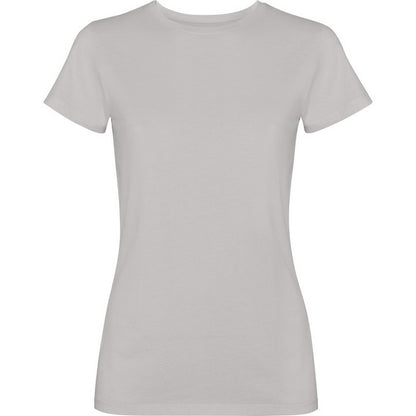 Grey - Front - Roly Womens-Ladies Fiyi Short-Sleeved T-Shirt