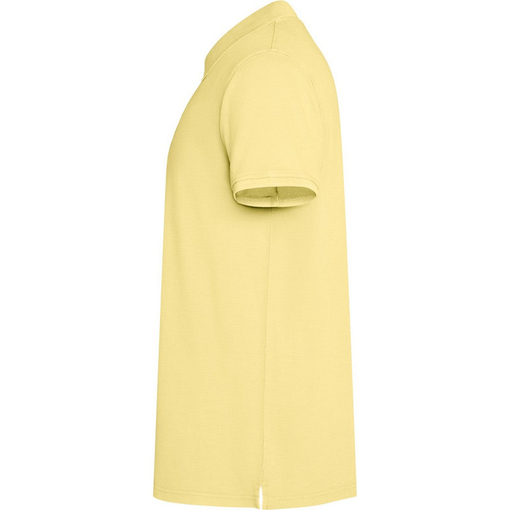 Yellow - Lifestyle - Roly Unisex Adult Cobain Short-Sleeved Polo Shirt