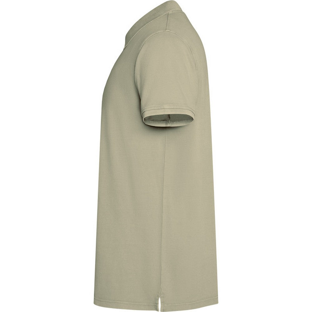 Khaki - Lifestyle - Roly Unisex Adult Cobain Short-Sleeved Polo Shirt