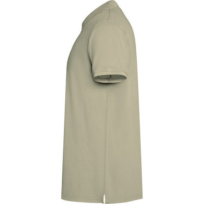 Khaki - Lifestyle - Roly Unisex Adult Cobain Short-Sleeved Polo Shirt