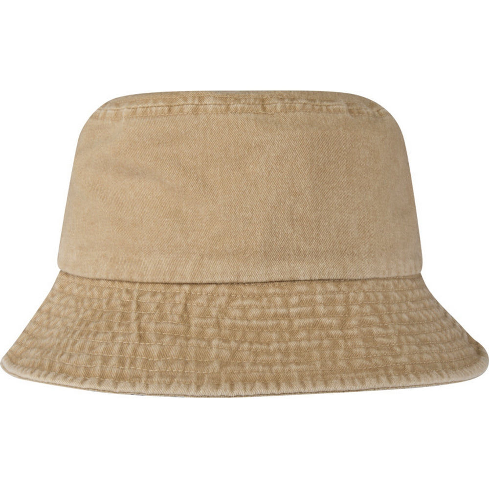 Oatmeal - Back - Elevate Essentials Mitica Washed Sun Hat
