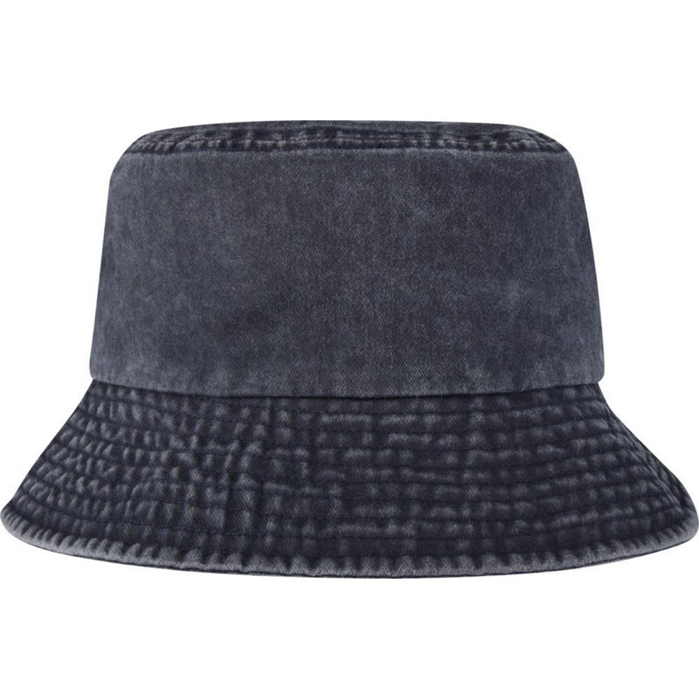 Navy - Back - Elevate Essentials Mitica Washed Sun Hat