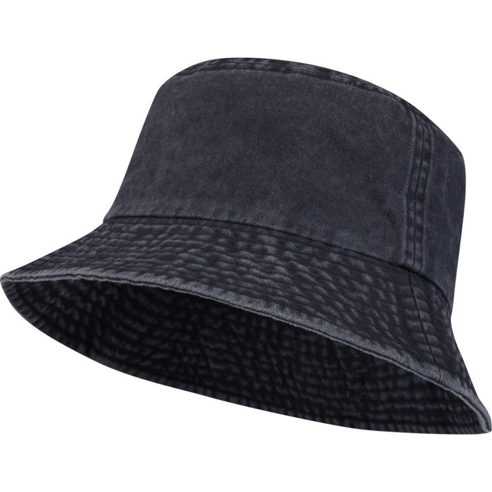 Navy - Side - Elevate Essentials Mitica Washed Sun Hat