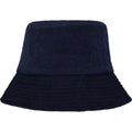 Navy - Side - Elevate NXT Unisex Adult Howson Corduroy Recycled Sun Hat