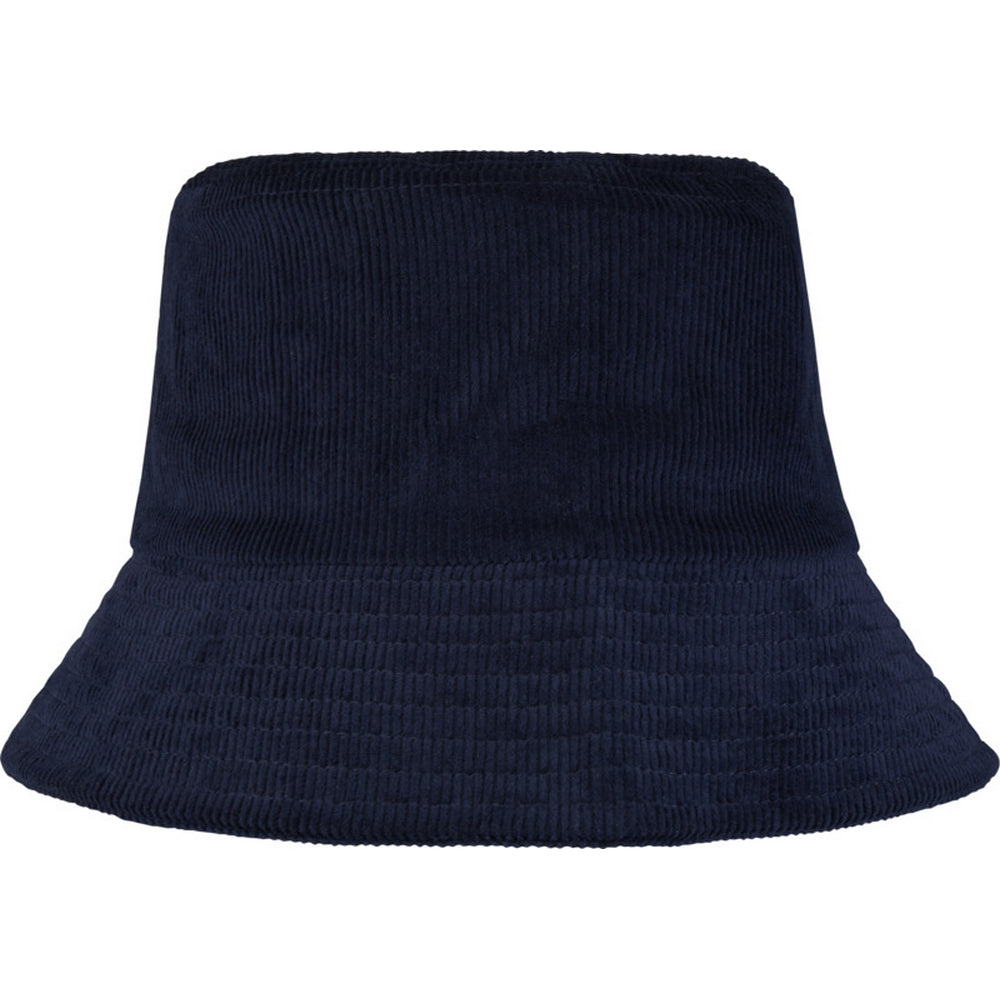 Navy - Back - Elevate NXT Unisex Adult Howson Corduroy Recycled Sun Hat