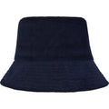 Navy - Back - Elevate NXT Unisex Adult Howson Corduroy Recycled Sun Hat