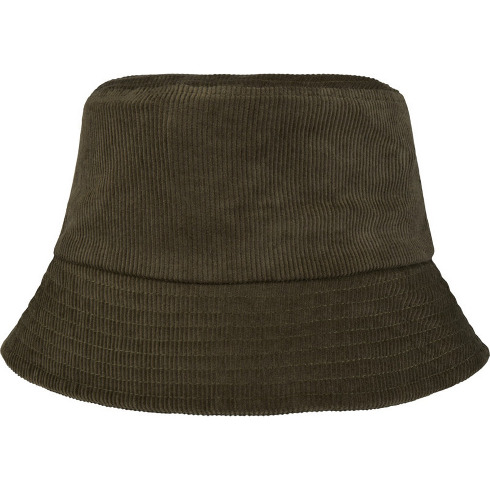 Forest Green - Side - Elevate NXT Unisex Adult Howson Corduroy Recycled Sun Hat