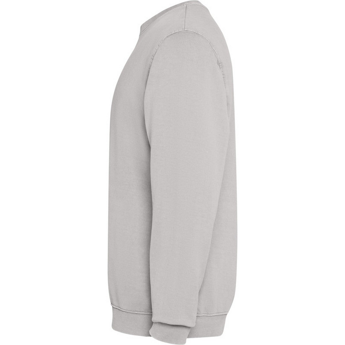 Grey - Lifestyle - Roly Unisex Adult Jaya Crew Neck Sweatshirt