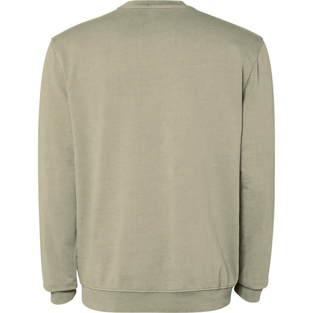 Khaki - Back - Roly Unisex Adult Jaya Crew Neck Sweatshirt
