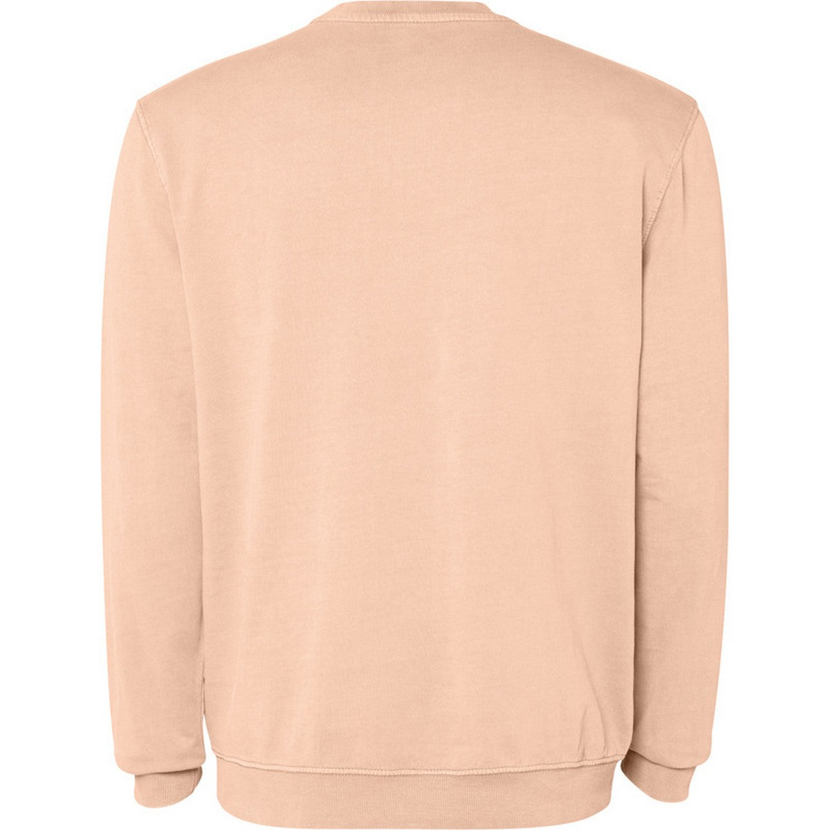Light Orange - Back - Roly Unisex Adult Jaya Crew Neck Sweatshirt