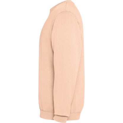 Light Orange - Lifestyle - Roly Unisex Adult Jaya Crew Neck Sweatshirt