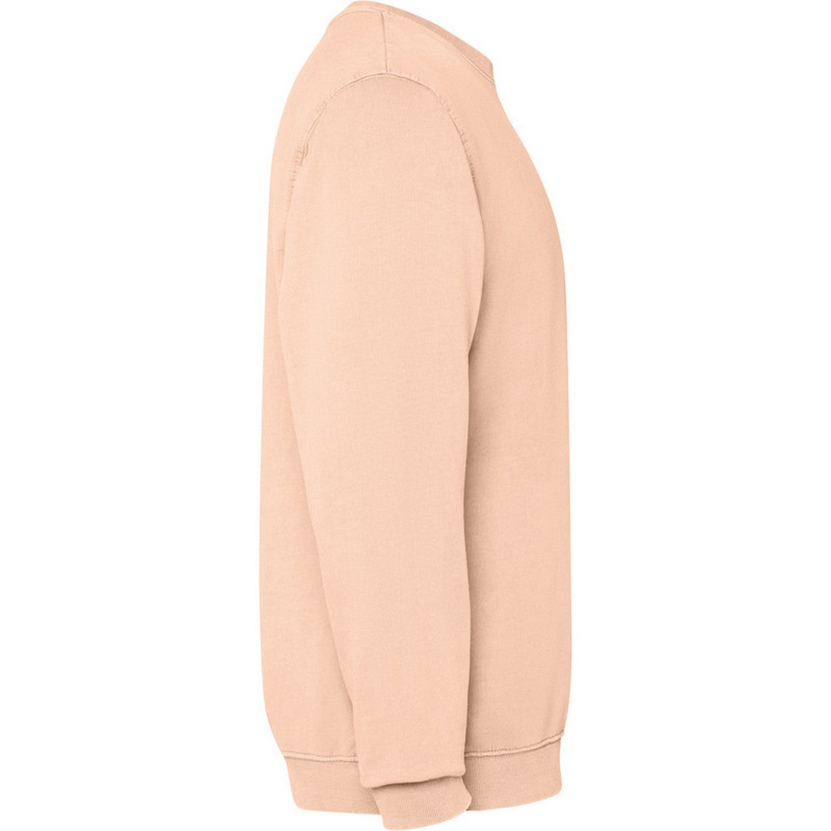 Light Orange - Side - Roly Unisex Adult Jaya Crew Neck Sweatshirt