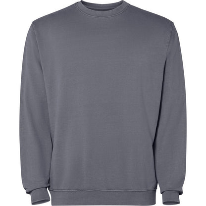 Dark Grey - Front - Roly Unisex Adult Jaya Crew Neck Sweatshirt