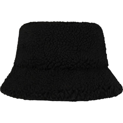 Solid Black - Side - Elevate Essentials Baru Sherpa Sun Hat
