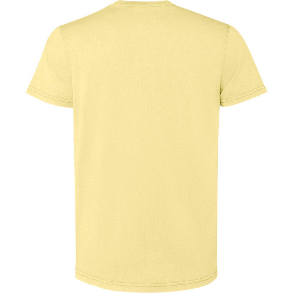 Yellow - Back - Roly Mens Corgi Short-Sleeved T-Shirt