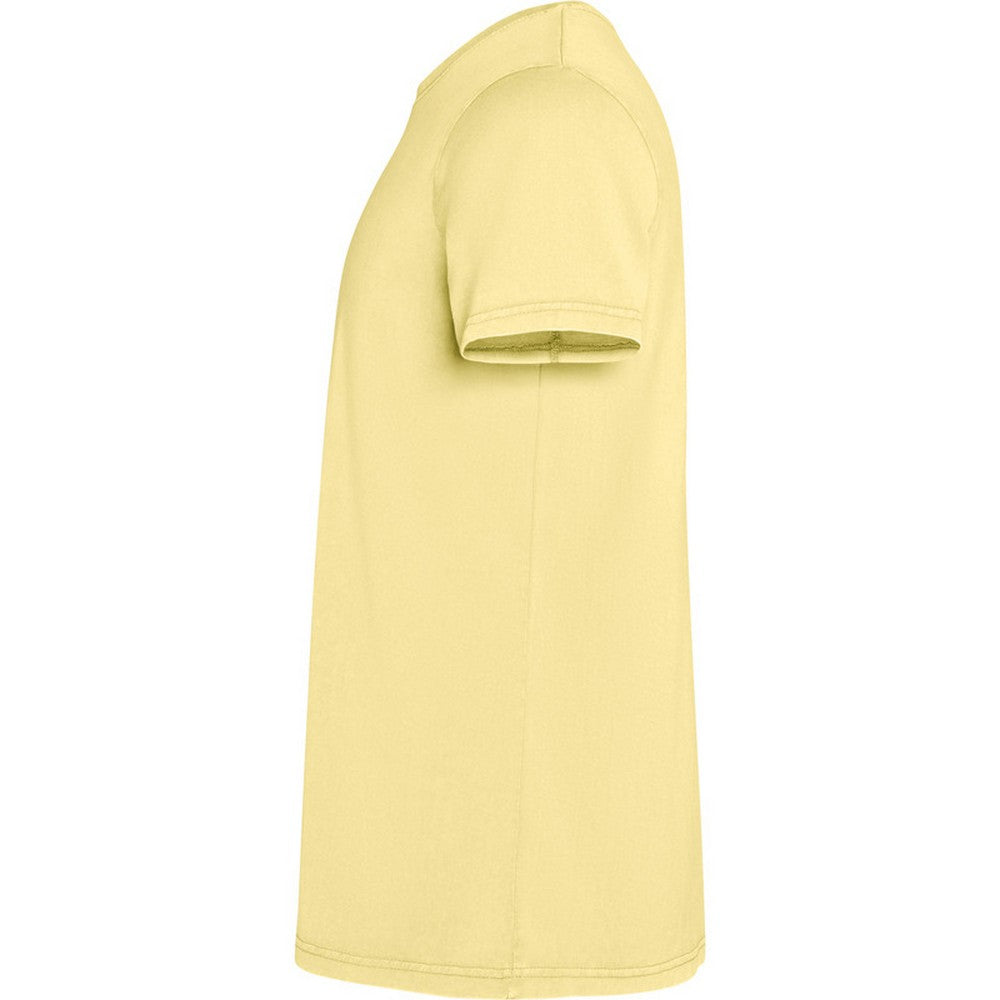 Yellow - Lifestyle - Roly Mens Corgi Short-Sleeved T-Shirt