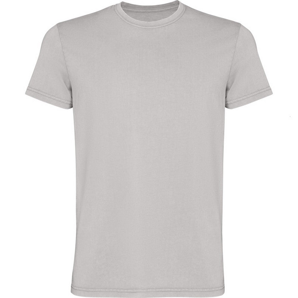 Grey - Front - Roly Mens Corgi Short-Sleeved T-Shirt