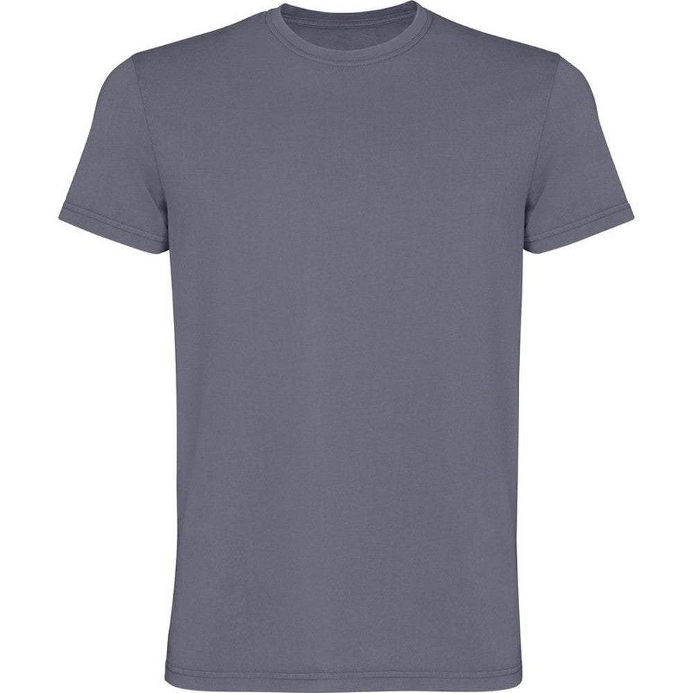 Dark Grey - Front - Roly Mens Corgi Short-Sleeved T-Shirt
