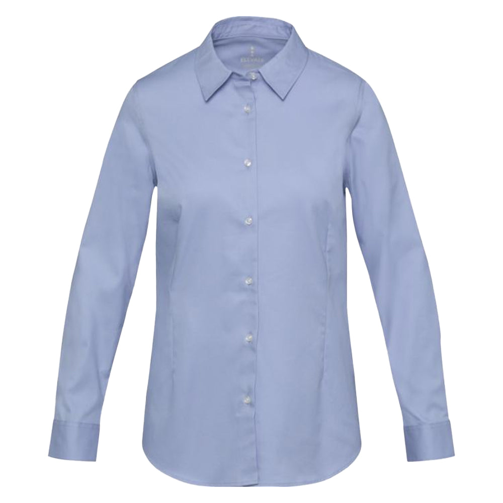 Light Blue - Front - Elevate NXT Womens-Ladies Citrine Shirt