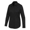 Solid Black - Side - Elevate NXT Womens-Ladies Citrine Shirt