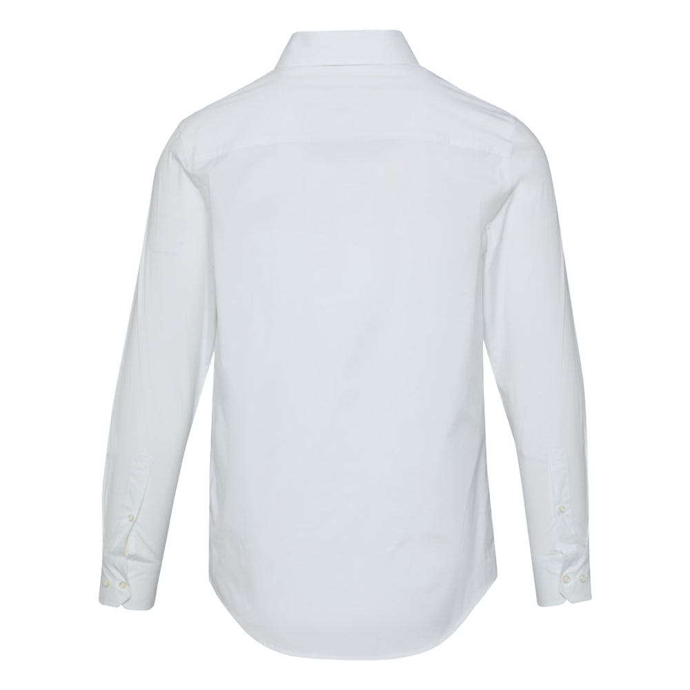 White - Back - Elevate NXT Mens Poplin Shirt