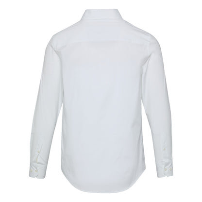 White - Back - Elevate NXT Mens Poplin Shirt