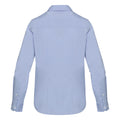 Light Blue-Light Blue - Back - Elevate NXT Womens-Ladies Poplin Shirt