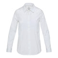 White - Front - Elevate NXT Womens-Ladies Poplin Shirt