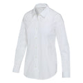 White - Side - Elevate NXT Womens-Ladies Poplin Shirt