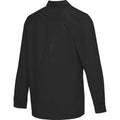 Solid Black-Solid Black - Lifestyle - Elevate NXT Unisex Adult Alum Silhouette Corduroy Shirt