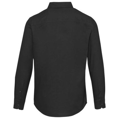 Black - Back - Elevate NXT Mens Oxford Shirt