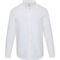 White - Front - Elevate NXT Mens Oxford Shirt