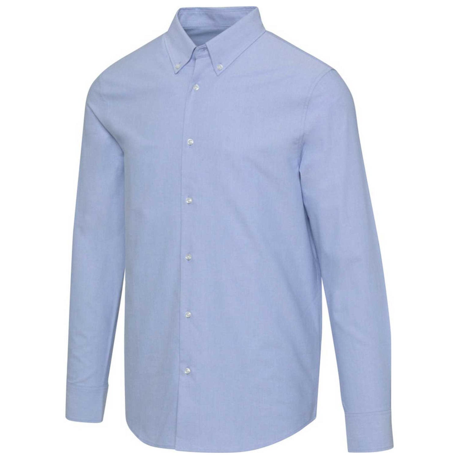 Light Blue - Side - Elevate NXT Mens Oxford Shirt
