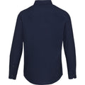 Navy Blue - Back - Elevate NXT Mens Oxford Shirt