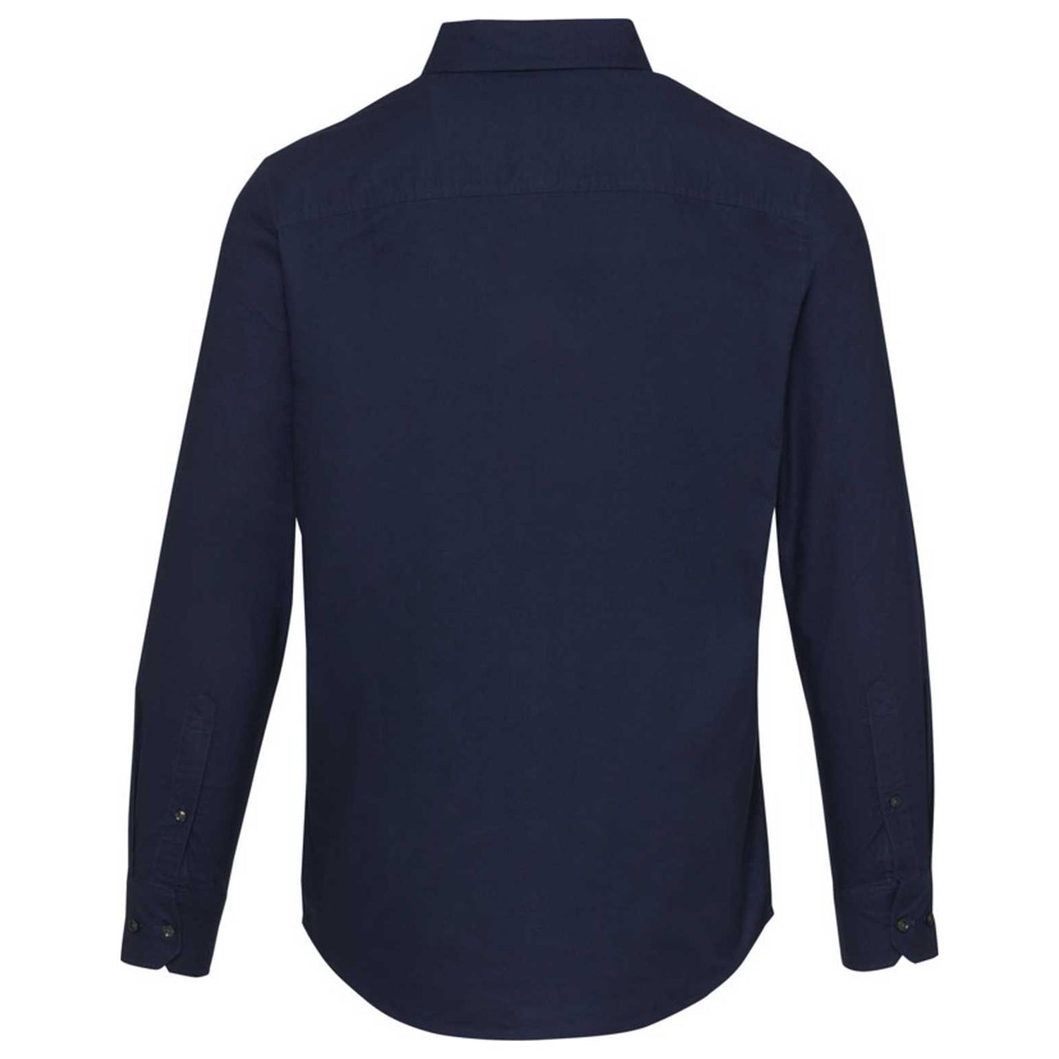 Navy Blue - Back - Elevate NXT Mens Oxford Shirt