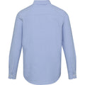 Light Blue - Back - Elevate NXT Mens Oxford Shirt