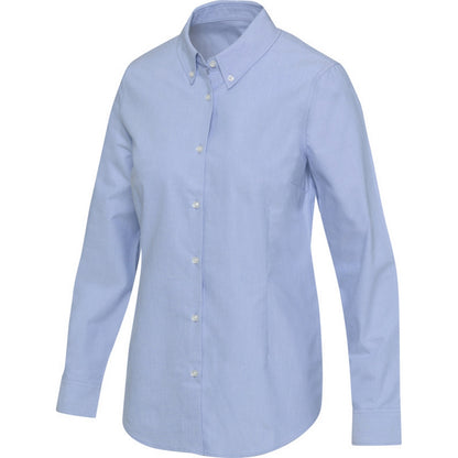 Light Blue - Side - Elevate NXT Womens-Ladies Sphene Oxford Shirt
