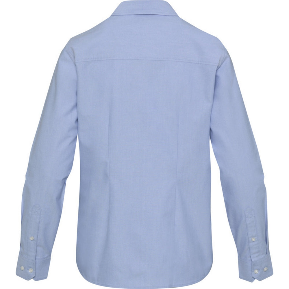 Light Blue - Back - Elevate NXT Womens-Ladies Sphene Oxford Shirt