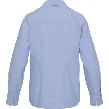 Light Blue - Back - Elevate NXT Womens-Ladies Sphene Oxford Shirt
